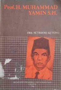 Image of Prof. H. Muhammad Yamin S.H.